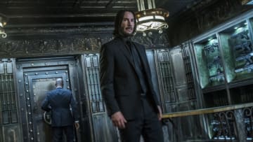 Keanu Reeves stars as 'JOHN WICK' in JOHN WICK: CHAPTER 3 - PARABELLUM. Photo credit: Niko Tavernise