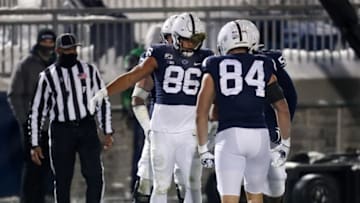 Penn State Nittany Lions tight end Brenton Strange (Mandatory Credit: Matthew OHaren-USA TODAY Sports)