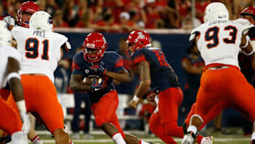 TUCSON, AZ - SEPTEMBER 03: Running back Nick Wilson