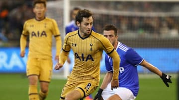 MELBOURNE, AUSTRALIA - JULY 26: Ryan Mason of Tottenham Hotspur controls the ball during the 2016 International Champions Cup match between Juventus FC and Tottenham Hotspur at Melbourne Cricket Ground on July 26, 2016 in Melbourne, Australia. (Photo by Tottenham Hotspur FC/Tottenham Hotspur FC via Getty Images,)