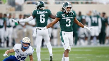 Xavier Henderson, Michigan State football (Photo by Joe Robbins/Getty Images)