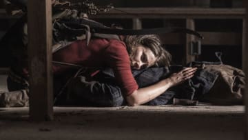 Callan McAuliffe as Alden, Lauren Cohan as Maggie Rhee - The Walking Dead _ Season 11, Episode 9 - Photo Credit: Josh Stringer/AMC