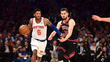 Elfrid Payton, New York Knicks. (Photo by Emilee Chinn/Getty Images)