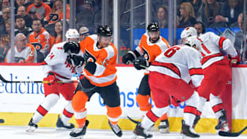Michael Raffl, Philadelphia Flyers (Photo by Drew Hallowell/Getty Images)