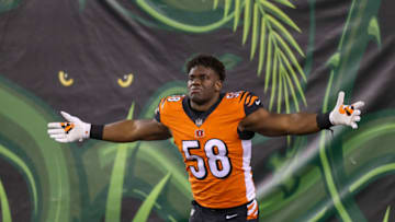 Cincinnati Bengals defensive end Carl Lawson (58) Mandatory Credit: Katie Stratman-USA TODAY Sports