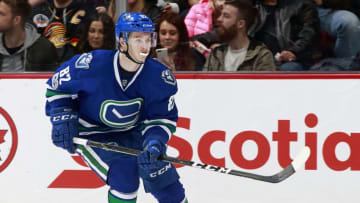 VANCOUVER, BC - MARCH 28: Nikolay Goldobin