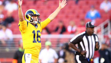 SANTA CLARA, CA - SEPTEMBER 21: Jared Goff (Photo by Ezra Shaw/Getty Images)