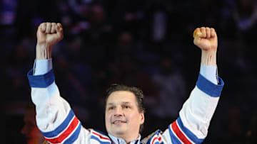 Ed Olczyk of the New York Rangers Stanley Cup winning team of 1994 (Photo by Bruce Bennett/Getty Images)