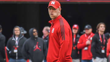 LINCOLN, NE - APRIL 21: Head Coach Scott Frost of the Nebraska Cornhuskers before the Spring game at Memorial Stadium on April 21, 2018 in Lincoln, Nebraska. (Photo by Steven Branscombe/Getty Images)
