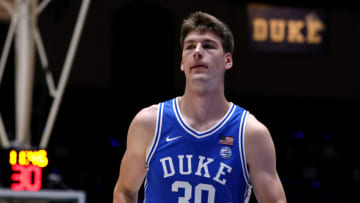 Duke basketball forward Kyle Filipowski (Photo by Lance King/Getty Images)