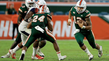 MIAMI GARDENS, FL - OCTOBER 21: Malik Rosier