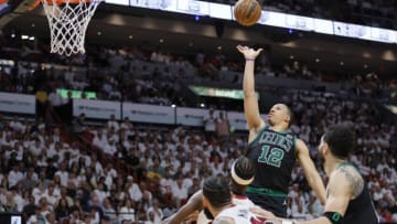 Restricted Boston Celtics free agent Grant Williams may be facing a "tight market" following the first day of NBA free agency Mandatory Credit: Sam Navarro-USA TODAY Sports