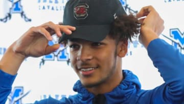 South Carolina football's Braden Davis has entered the transfer portal. Mandatory Credit: Syndication: Wilmington News Journal