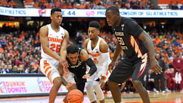 SYRACUSE, NY - JANUARY 28: Xavier Rathan-Mayes