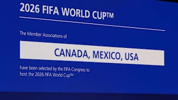 MOSCOW, RUSSIA - JUNE 13: General View of the 68th FIFA Congress after the announcement of the host for the 2026 FIFA World Cup went to United 2026 bid (Canada-Mexico-USA) at Moscow's Expocentre on June 13, 2018 in Moscow, Russia. (Photo by Catherine Ivill/Getty Images)