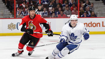 OTTAWA, ON - OCTOBER 12: Mitchell Marner