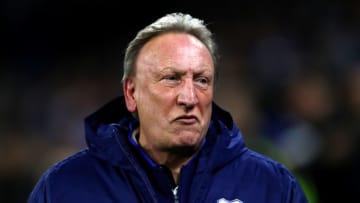 CARDIFF, WALES - NOVEMBER 30: Neil Warnock, Manager of Cardiff City looks on during the Premier League match between Cardiff City and Wolverhampton Wanderers at Cardiff City Stadium on November 30, 2018 in Cardiff, United Kingdom. (Photo by Michael Steele/Getty Images)