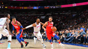 PHILADELPHIA,PA - FEBRUARY 14 : Marco Belinelli