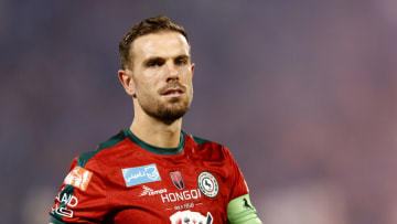 Jordan Henderson of Al-Ettifaq (Photo by Francois Nel/Getty Images)