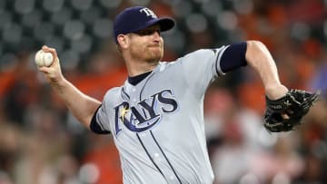 BALTIMORE, MD - SEPTEMBER 22: Starting pitcher Alex Cobb