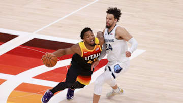 Utah Jazz guard Donovan Mitchell (Chris Nicoll-USA TODAY Sports)