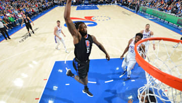 PHILADELPHIA,PA - FEBRUARY 10 : DeAndre Jordan