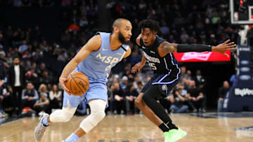 Jordan McLaughlin of the Minnesota Timberwolves. (Photo by David Berding/Getty Images)