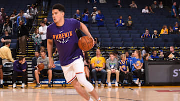 Phoenix Suns Devin Booker (Photo by Noah Graham/NBAE via Getty Images)