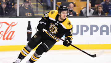 BOSTON, MA - OCTOBER 9: Anders Bjork