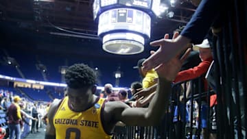 Luguentz Dort #0 of the Arizona State Sun Devils (Photo by Shane Bevel/NCAA Photos via Getty Imagess via Getty Images Photos via Getty Images via Getty Images)