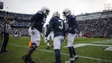 Parker Washington #3 of the Penn State Nittany Lions (Photo by Scott Taetsch/Getty Images)