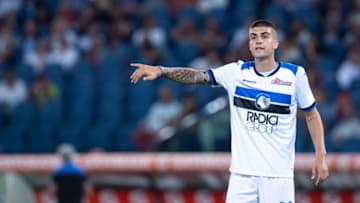 Gianluca Mancini of Atalanta during Serie A match between AS Roma v Atalanta in Rome, Italy, on August 27, 2018. (Photo by Giuseppe Maffia/NurPhoto via Getty Images)