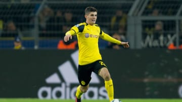 Dortmund, Germany 02.11.2016, UEFA Champions League - 2016/17 Season, Group F - Matchday 4, BV Borussia Dortmund - Sporting Lissabon, Christian Pulisic (BVB) (Photo by TF-Images/Getty Images)
