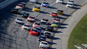 TALLADEGA, AL - APRIL 28: NASCAR Xfinity Series racing at the 2018 Sparks Energy 300 at Talladega Superspeedway (Photo by Jonathan Ferrey/Getty Images)
