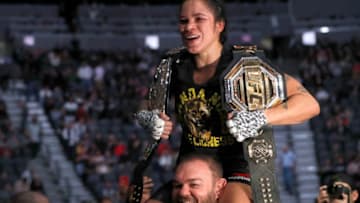 Amanda Nunes (Photo by Steve Marcus/Getty Images)