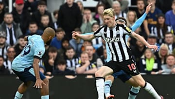 Anthony Gordon, Newcastle (Photo by PAUL ELLIS/AFP via Getty Images)