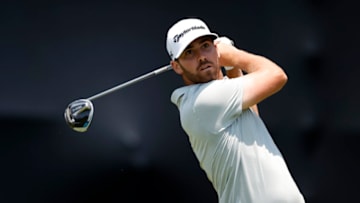 SAN DIEGO, CALIFORNIA - JUNE 17: Matthew Wolff of the United States plays his shot from the seventh tee during the first round of the 2021 U.S. Open at Torrey Pines Golf Course (South Course) on June 17, 2021 in San Diego, California. (Photo by Ezra Shaw/Getty Images)