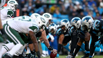 CHARLOTTE, NC - DECEMBER 15: The Carolina Panthers versus New York Jets (Photo by Streeter Lecka/Getty Images)