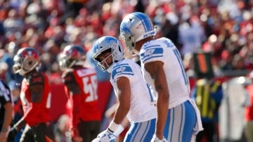 Detroit Lions, Golden Tate, Marvin Jones (Photo by Brian Blanco/Getty Images)