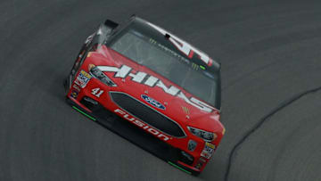BROOKLYN, MI - AUGUST 10: Kurt Busch, driver of the #41 Haas Automation Ford (Photo by Sean Gardner/Getty Images)