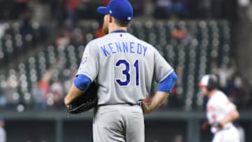 Ian Kennedy #31 of the Kansas City Royals (Photo by Mitchell Layton/Getty Images) *** Local Caption *** Ian Kennedy