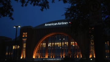 DALLAS, TX - JANUARY 25: A general view of American Airlines Center before a game between the Pittsburgh Penguins and the Dallas Stars on January 25, 2014 in Dallas, Texas. (Photo by Ronald Martinez/Getty Images)