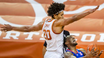 Jericho Sims, Texas Basketball Mandatory Credit: Ricardo B. Brazziell/American-Statesman-USA TODAY Sports