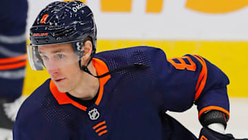 Edmonton Oilers Forward Kyle Turris #8 Mandatory Credit: Perry Nelson-USA TODAY Sports
