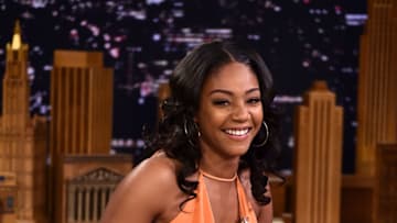 NEW YORK, NY - APRIL 05: Tiffany Haddish Visits "The Tonight Show Starring Jimmy Fallon" at Rockefeller Center on April 5, 2018 in New York City. (Photo by Theo Wargo/Getty Images for NBC)