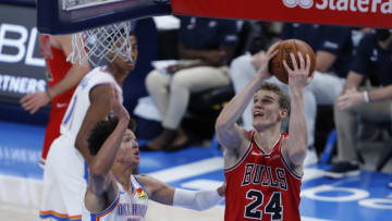 Lauri Markkanen, Chicago Bulls Mandatory Credit: Alonzo Adams-USA TODAY Sports
