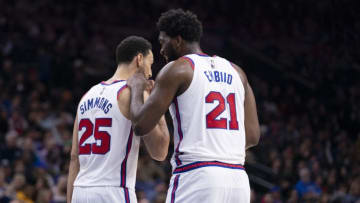 Ben Simmons, Joel Embiid | Philadelphia 76ers (Photo by Mitchell Leff/Getty Images)