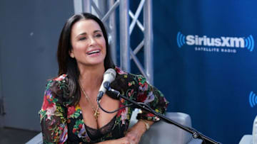 NEW YORK, NY - JUNE 05: Kyle Richards takes part in Jenny McCarthy's 'Inner Circle' series on her SiriusXM show 'The Jenny McCarthy Show' with the cast of American Woman on June 5, 2018 in New York City. (Photo by Cindy Ord/Getty Images for SiriusXM)