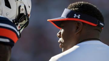 Auburn football fans hope the door doesn't hit Derek Mason on the way out of the Plains as he joins OK State as their new DC. Mandatory Credit: The Montgomery Advertiser