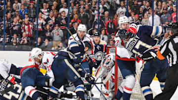 COLUMBUS, OH - APRIL 2: Goaltender Braden Holtby
